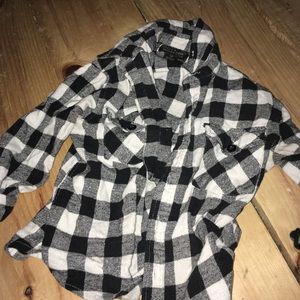 Half sleeve flannel